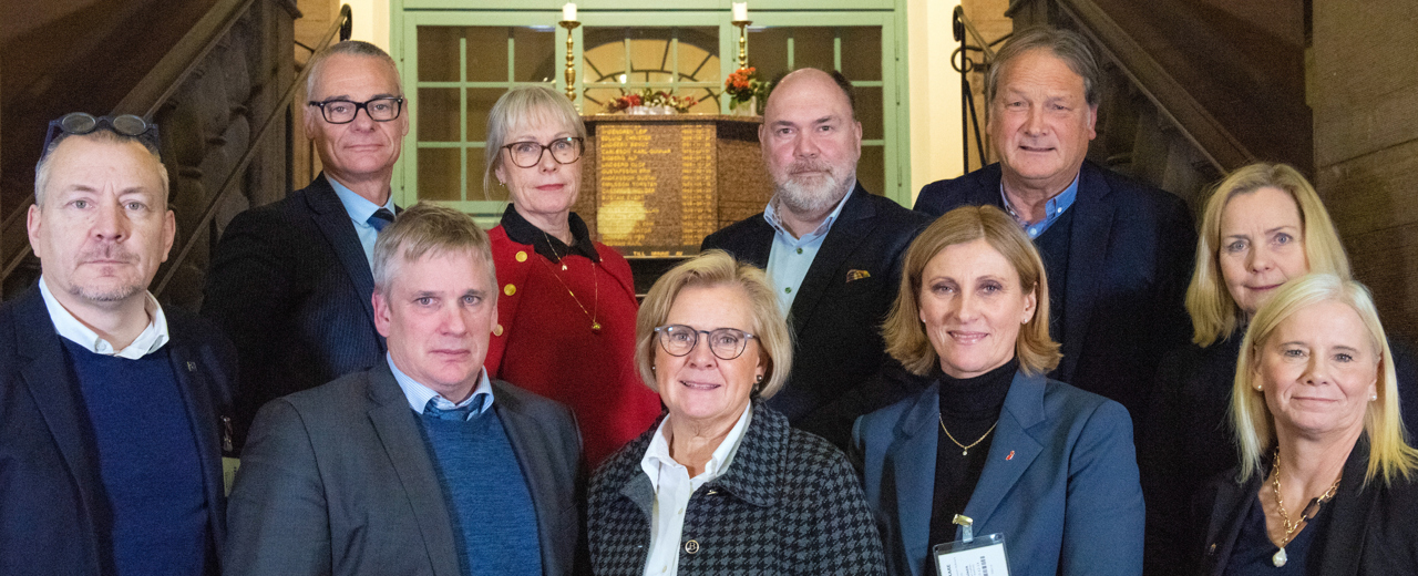 Nationella BoB-rådets representanter. Foto:Polisen