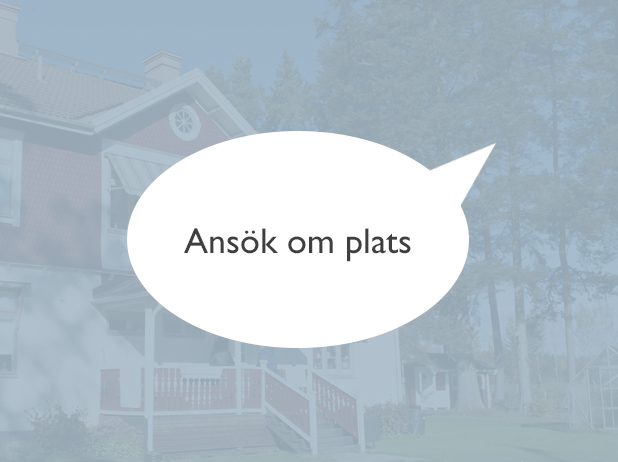 För socialtjänsten - Ansök om plats